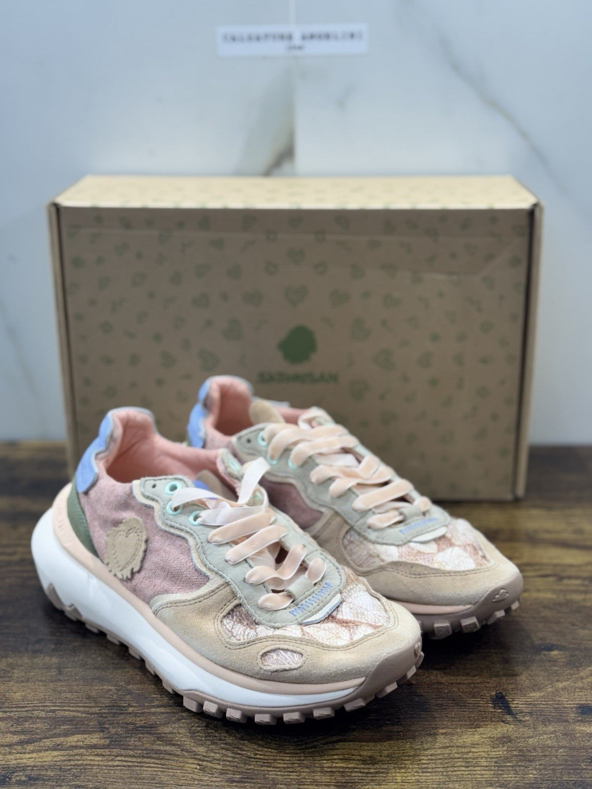 Sartorisan Sneaker Multi Pink Casual Scarpe Donna 41