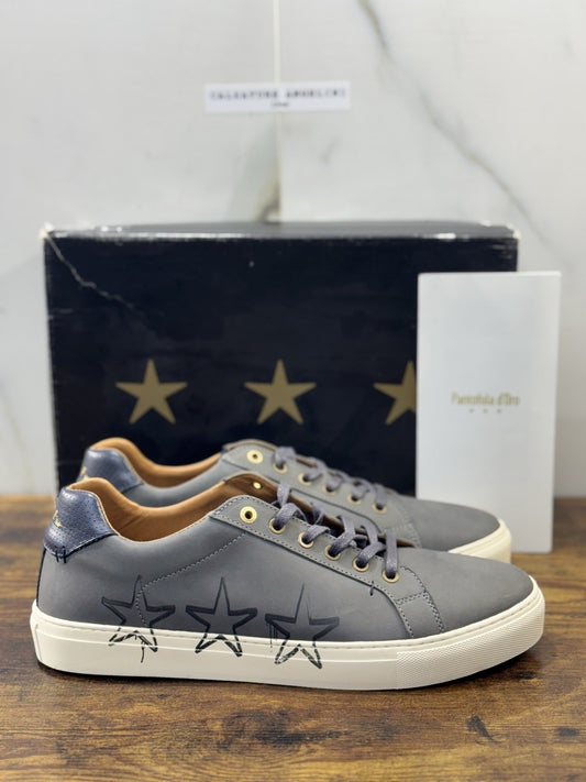 Pantofola D’oro Sneaker  Milan    Pelle Grey   Casual Scarpa  Uomo 45