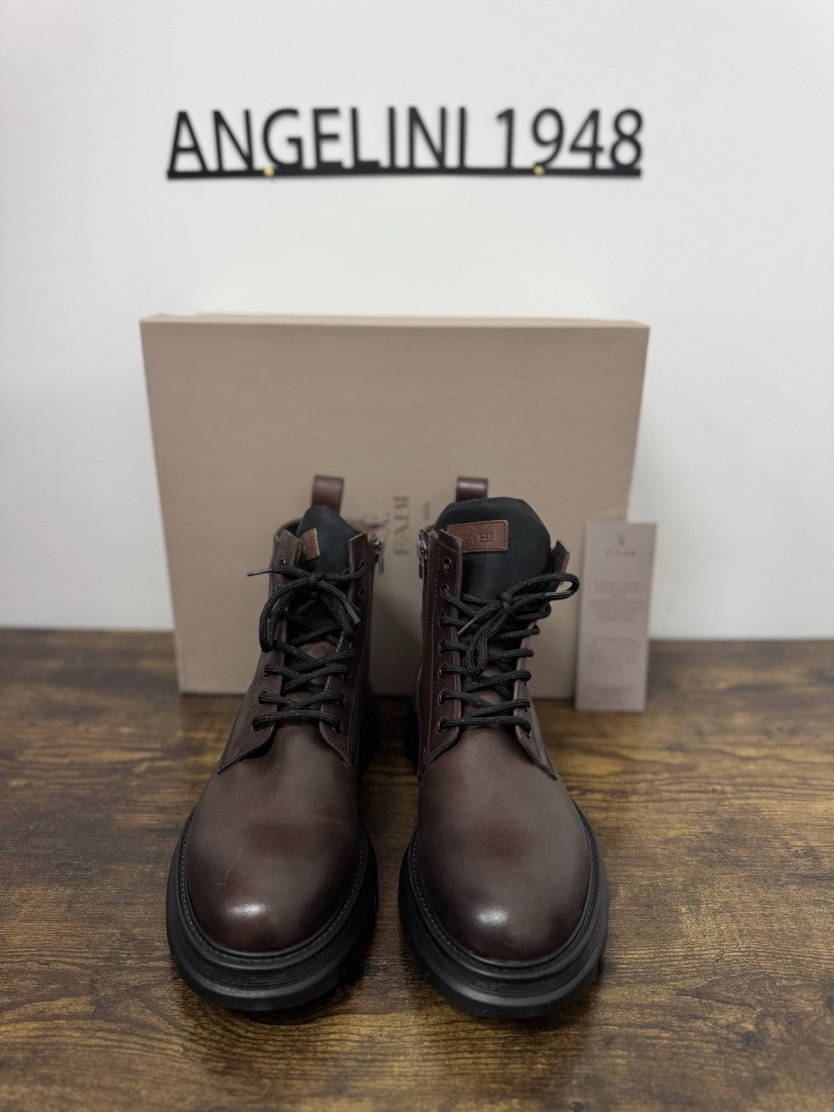 Fabi Anfibio   Pelle Marrone Extra Light Casual Fabi Uomo 42