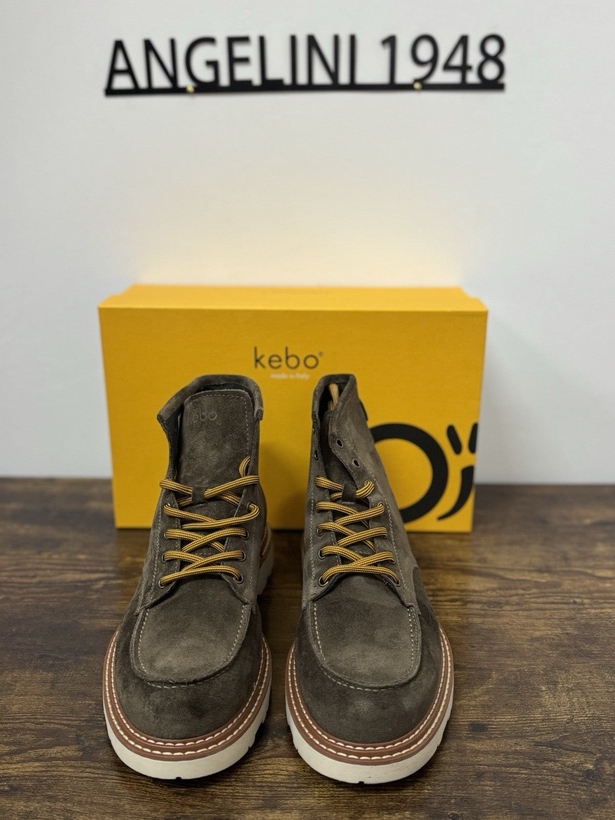 Kebo Stivaletto Suede Foca Modello Dakar Boot Uomo 43