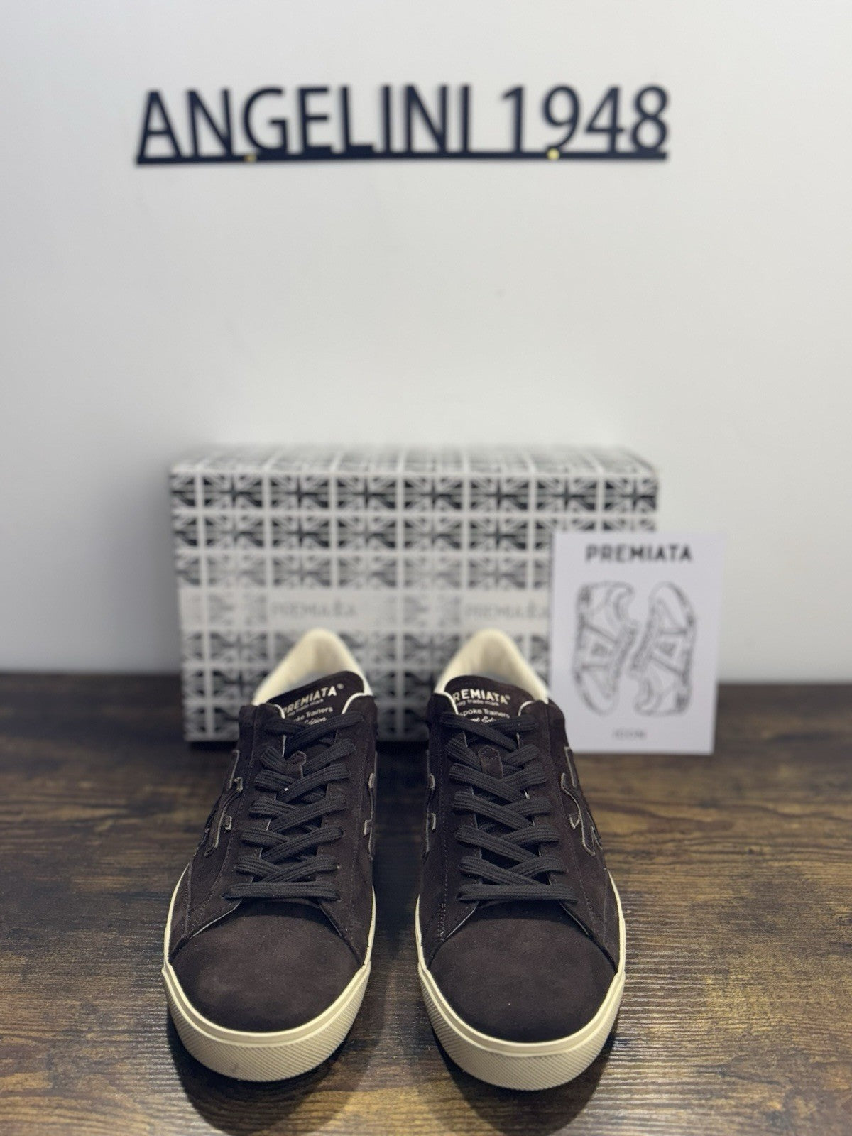 Premiata Steven Sneaker Pelle Suede   Marrone  Casual Premiata Uomo 44