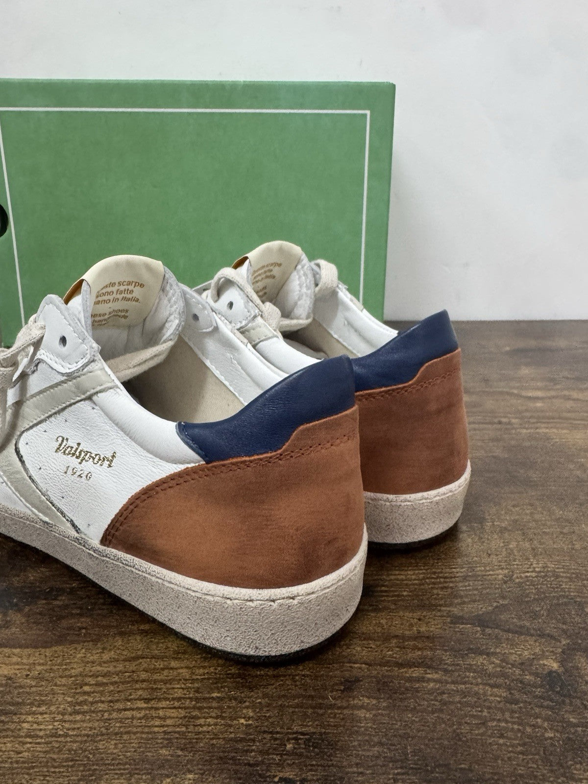 Valsport Davis  Sneaker Pelle Bianco Dust  Casual Uomo 43