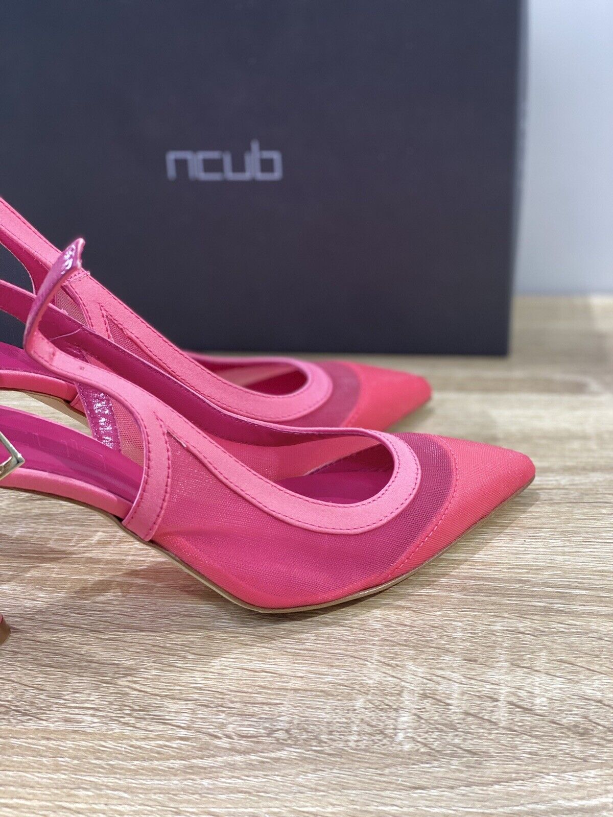 Ncub Sandalo donna Clea rete Fuxia  luxury sandal NCub 39