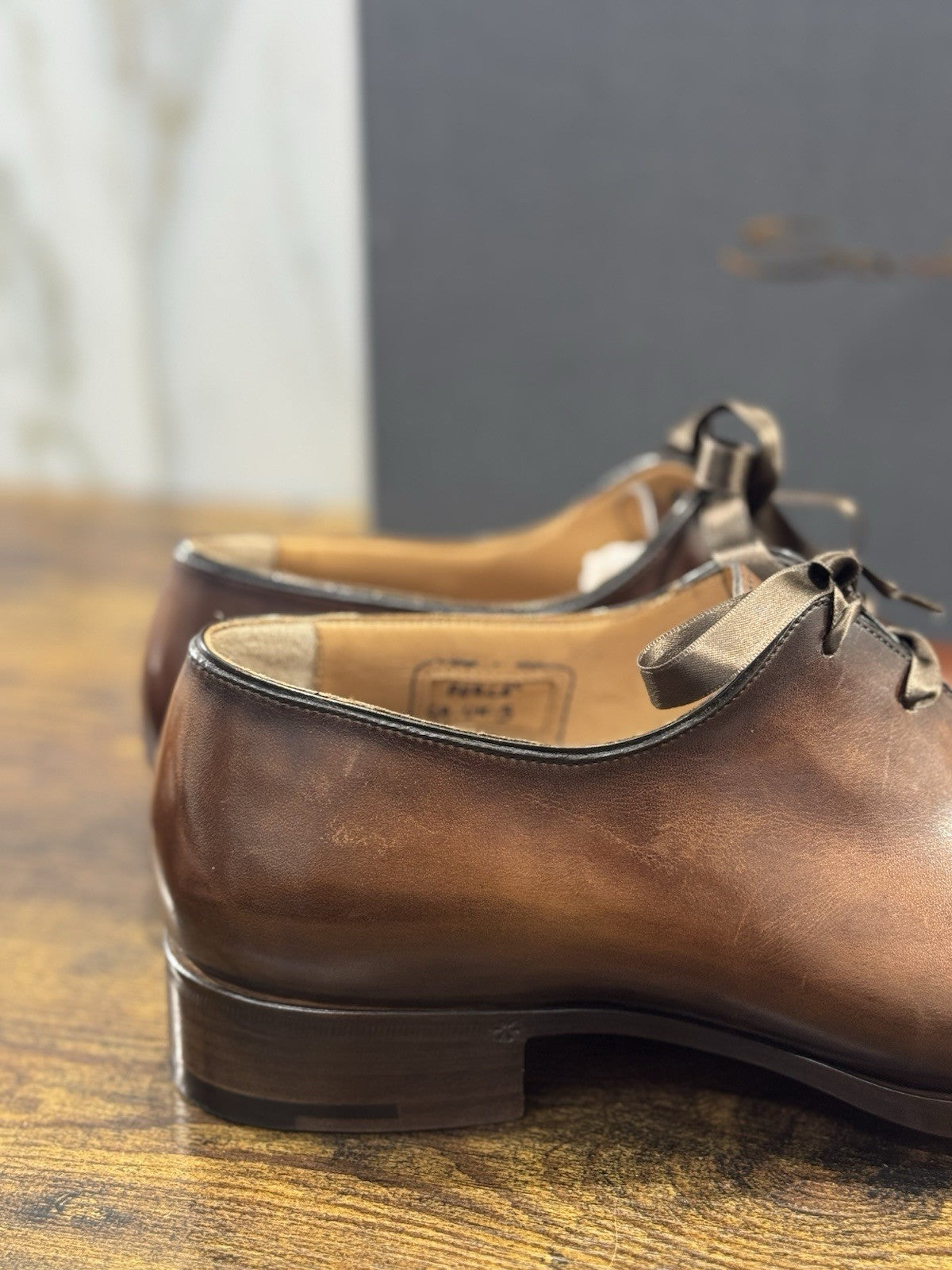 Santoni Stringata  3 Fori Limited Edition Box  Luxury Handmade Santoni Uomo 39