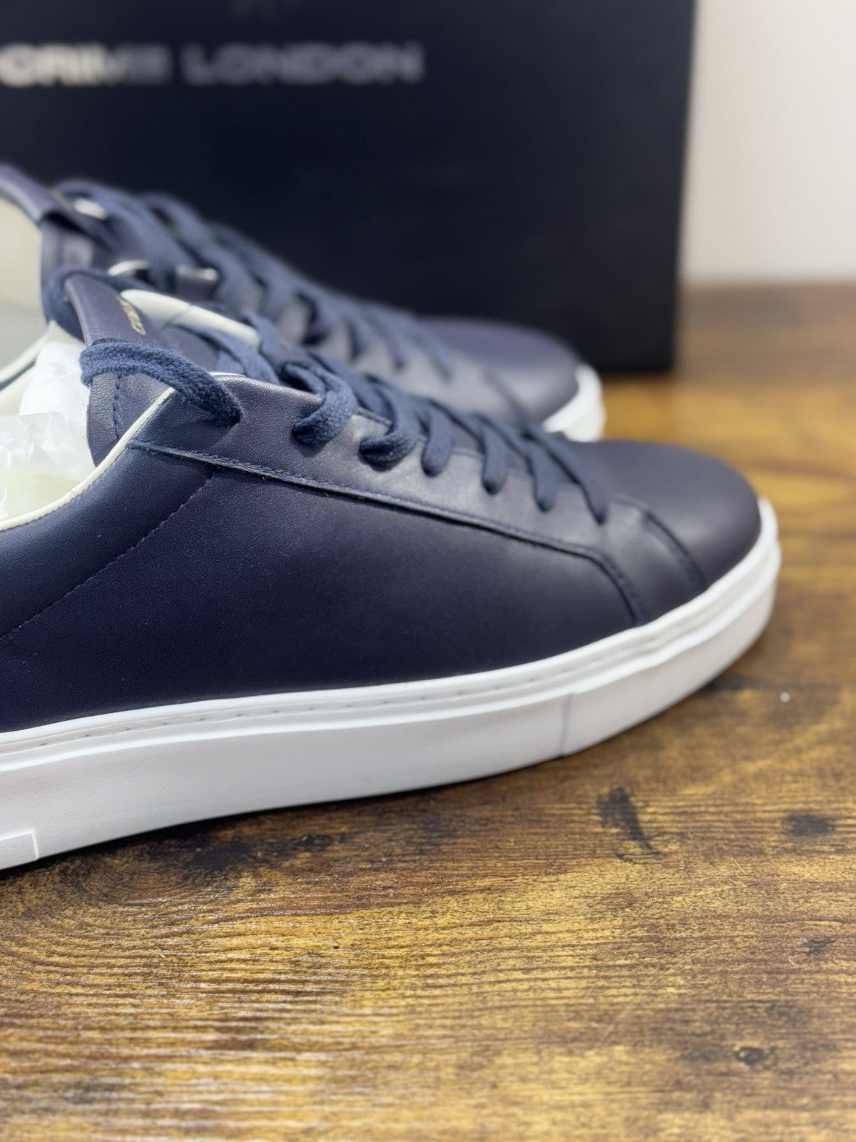 Crime London Sneaker Extralight  Pelle Blu Causal Uomo 43