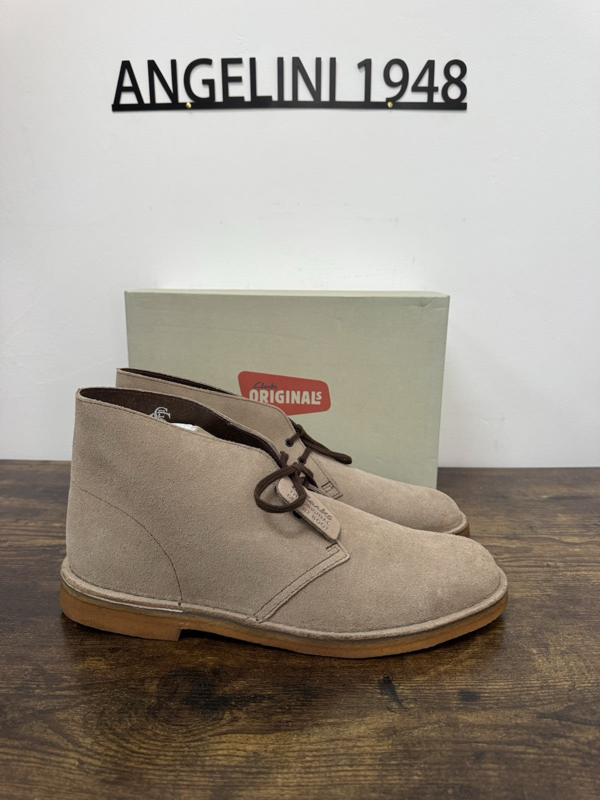 clarks desert boot Suede Wolf  Causal Uomo 45