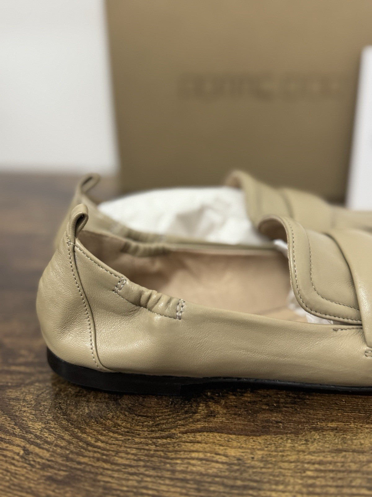 Pomme D’or Mocassino Pelle Sabbia  Casual Scarpa Donna 37