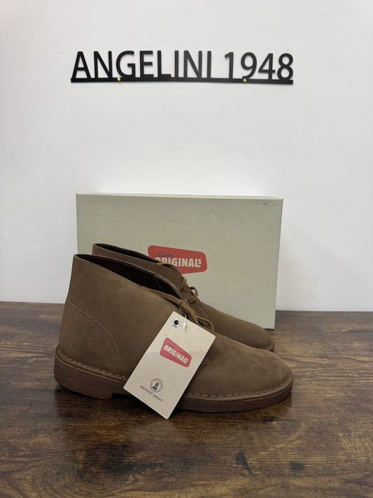 clarks desert boot Suede Nocciola Causal Uomo 40
