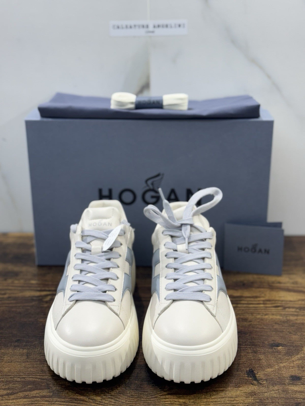 Hogan H Stripes  Sneaker Pelle Casual Bianca   Hogan Scarpe Donna 39