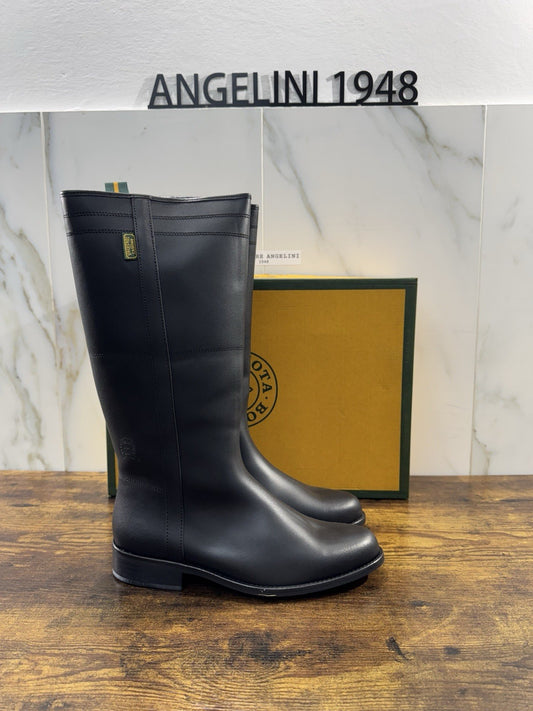 Dakota Boots Stivale Donna Cavallerizzo Pelle Nero  Top Quality 41