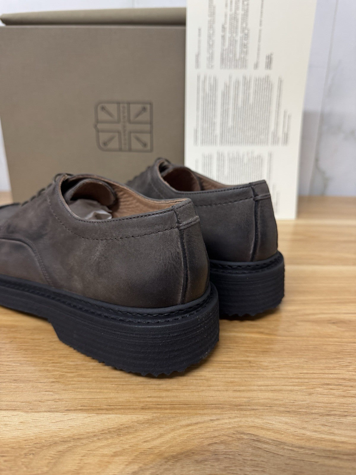 Pantanetti Scarpa Derby Pelle Moka Extra light Casual Uomo 41