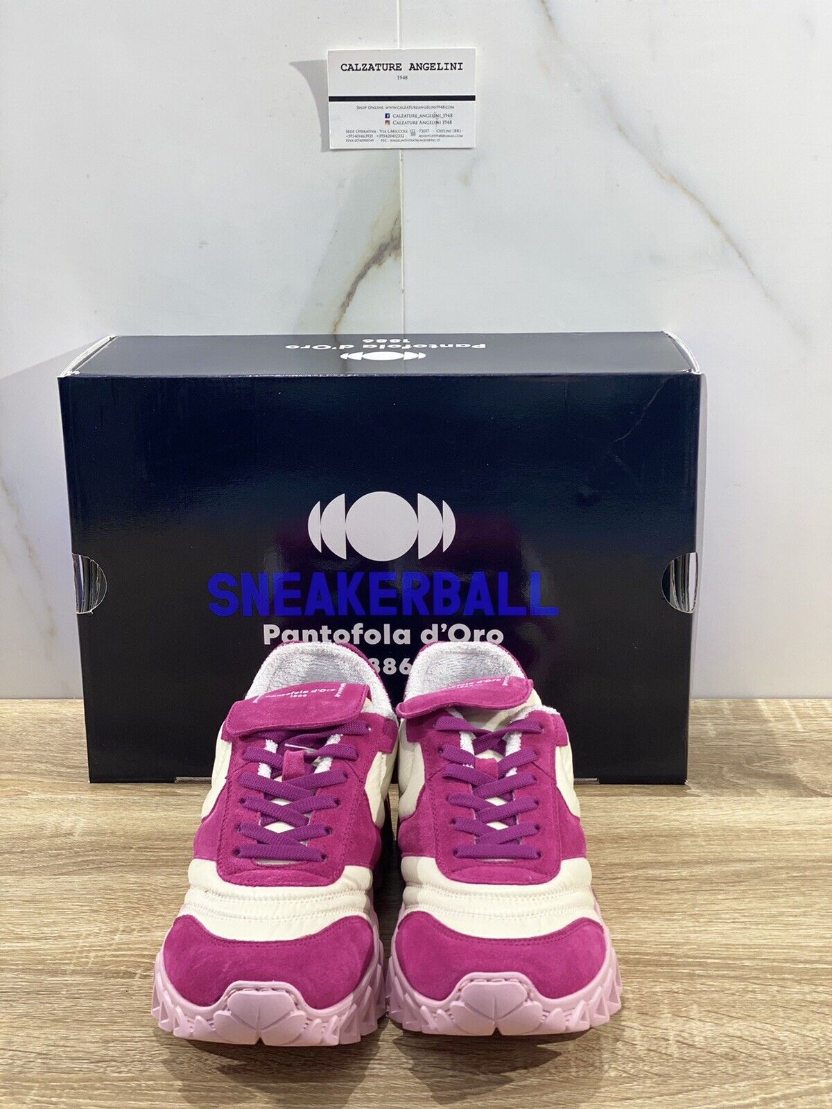 Pantofola D’oro Sneaker Donna  sneakerball fondo vibram Fuxia  38