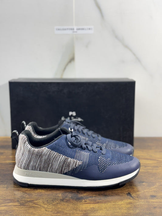 Paul Smith Sneaker Uomo Rappid Blu   Casual Luxury Men Shoe 40