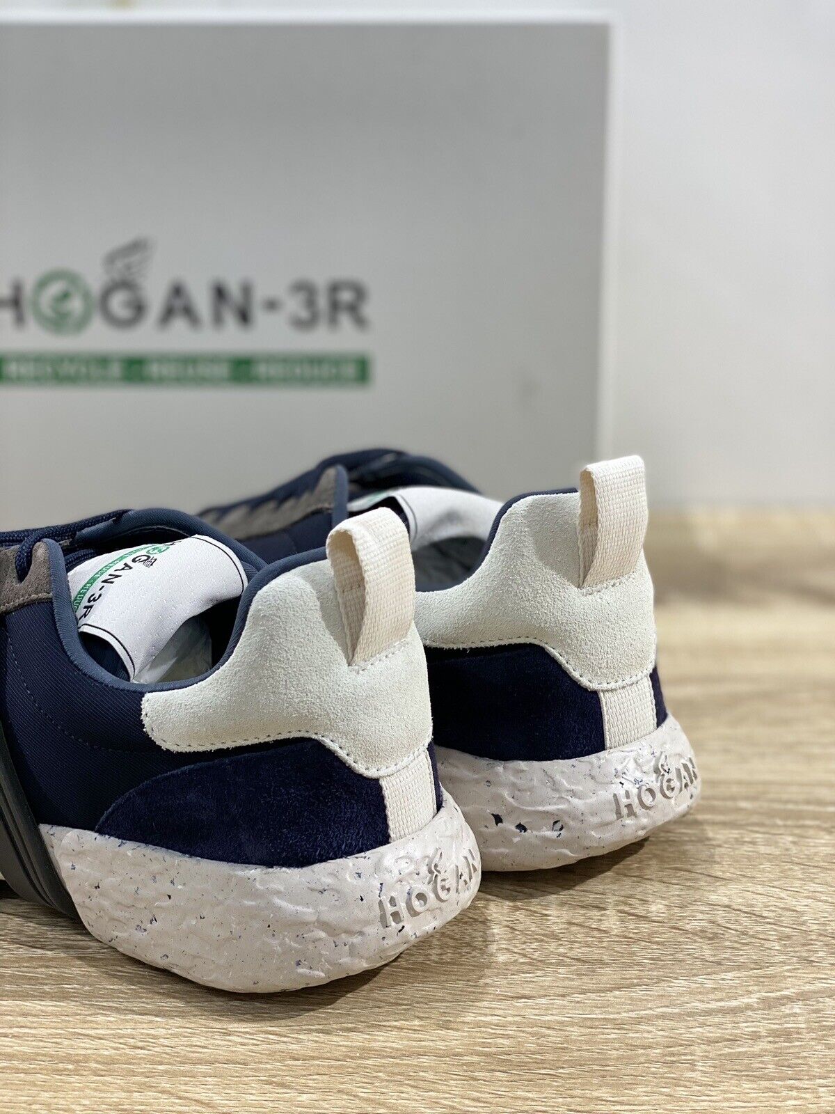 Hogan -3 R Sneaker Donna Blu Casual Vegan Shoes Hogan Woman 38