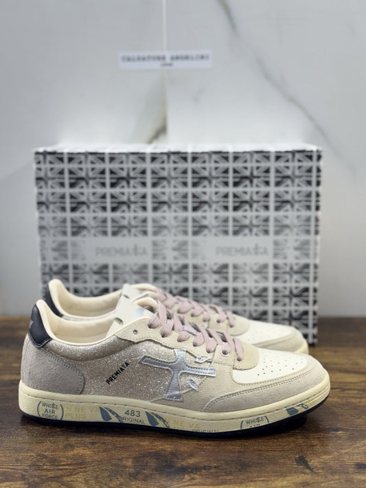 Premiata Sneaker Donna Basket Clay  Premiata Donna Woman Sneaker 41