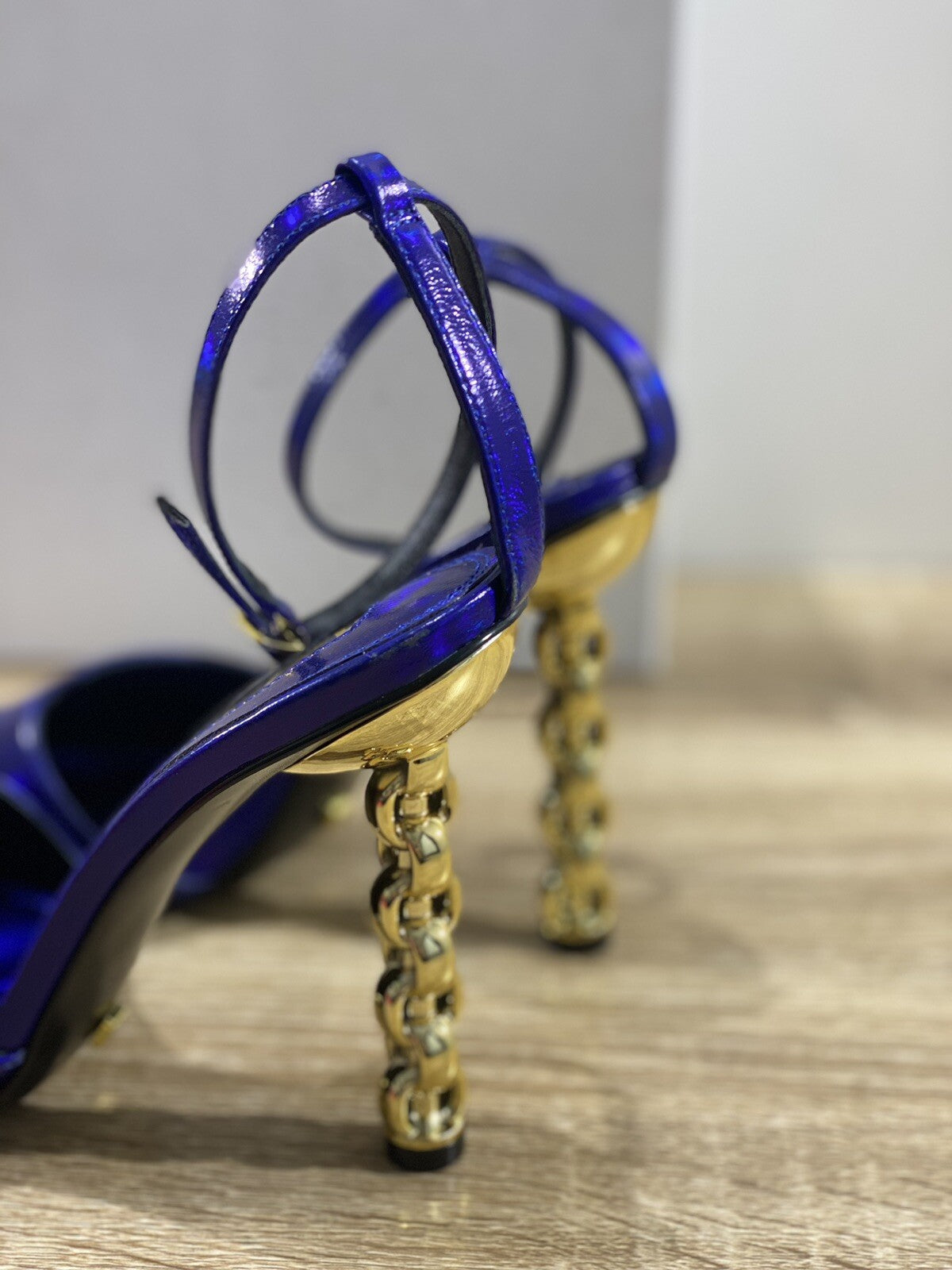 Kat Maconie scarpa donna Jojo Pelle Bluette luxury kat maconie shoes 37