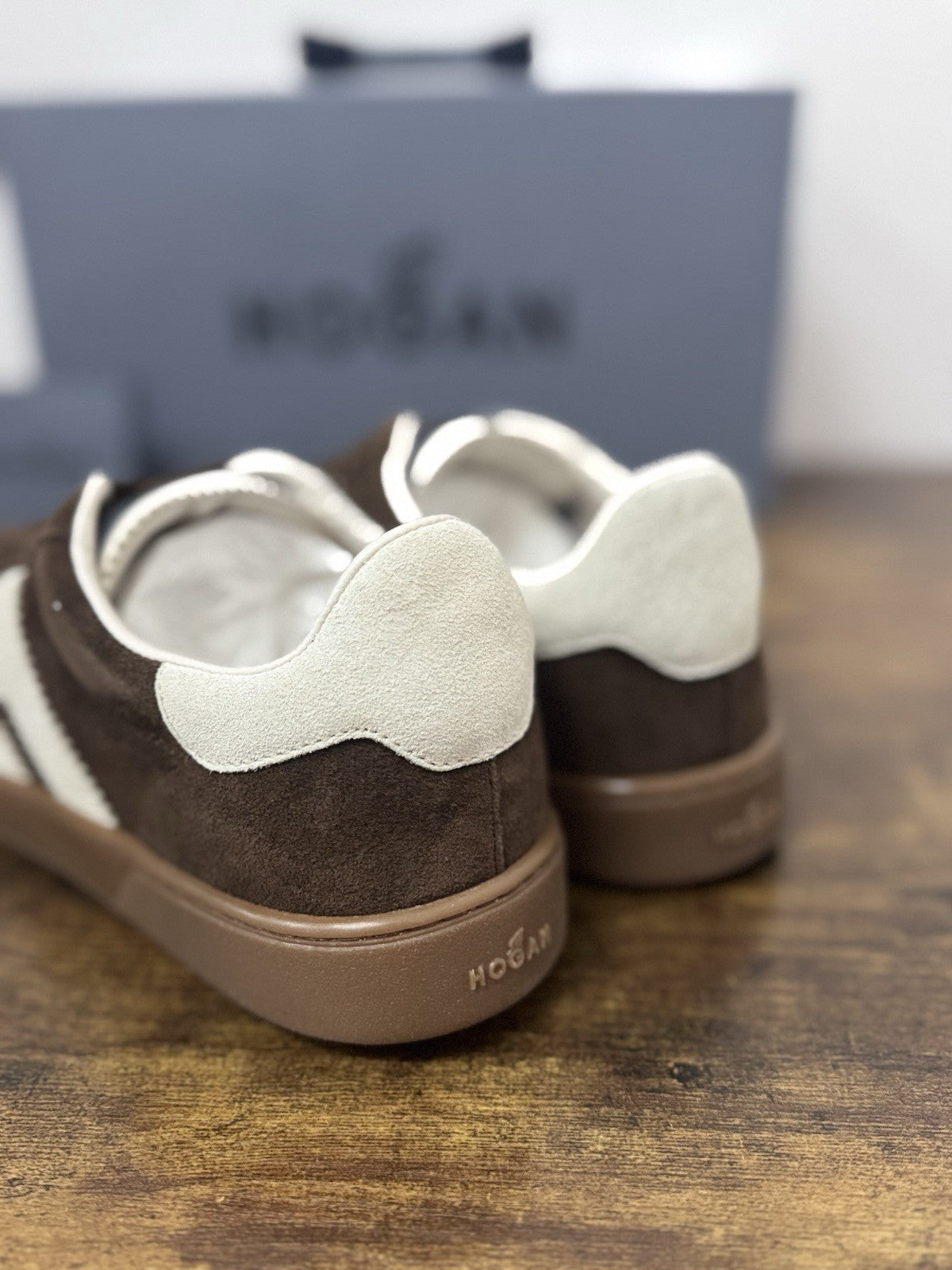 Hogan Cool Sneaker Suede Brown  Casual Hogan Scarpa Uomo 41