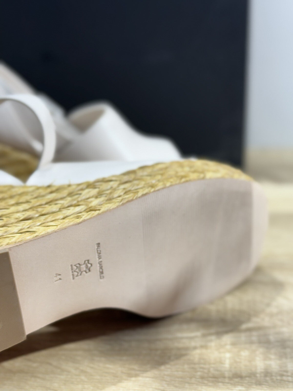 Paloma BARCELO’ Sandalo Donna Clama   Nappa Latte   Luxury  41