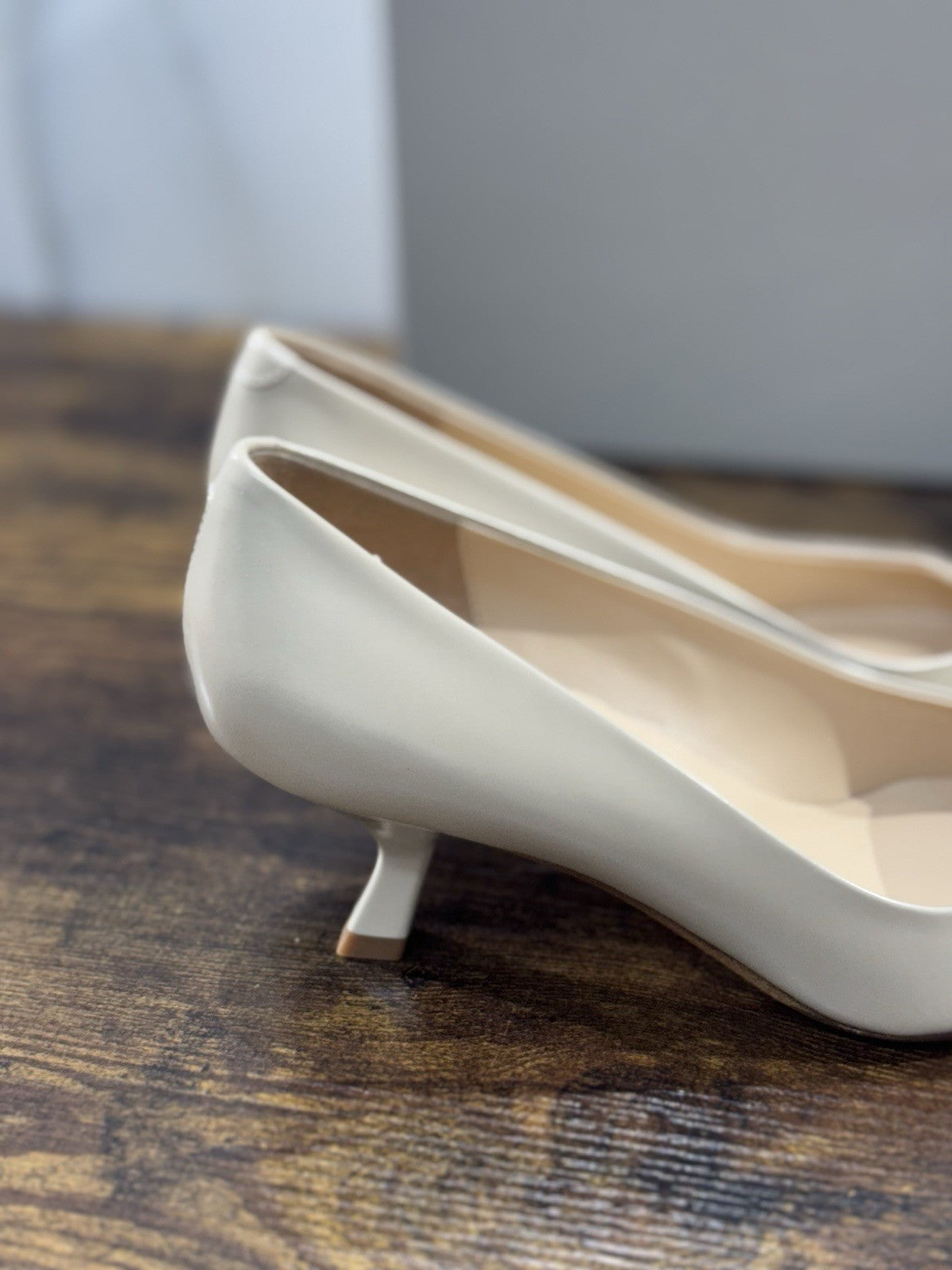 Sergio Levantesi Décolleté Pelle Ecru  Luxury Made In Italy Donna 41