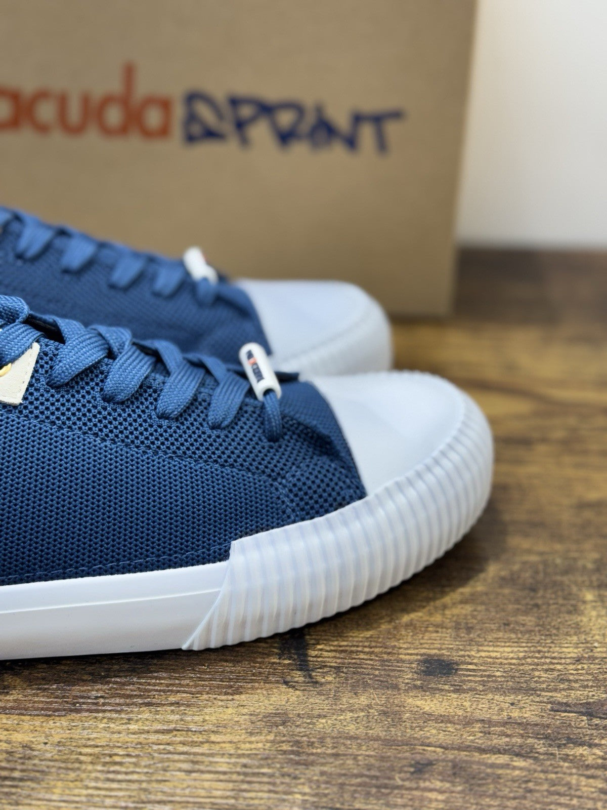 Barracuda Sneaker Sprint In Tela Blu Casual Uomo 45