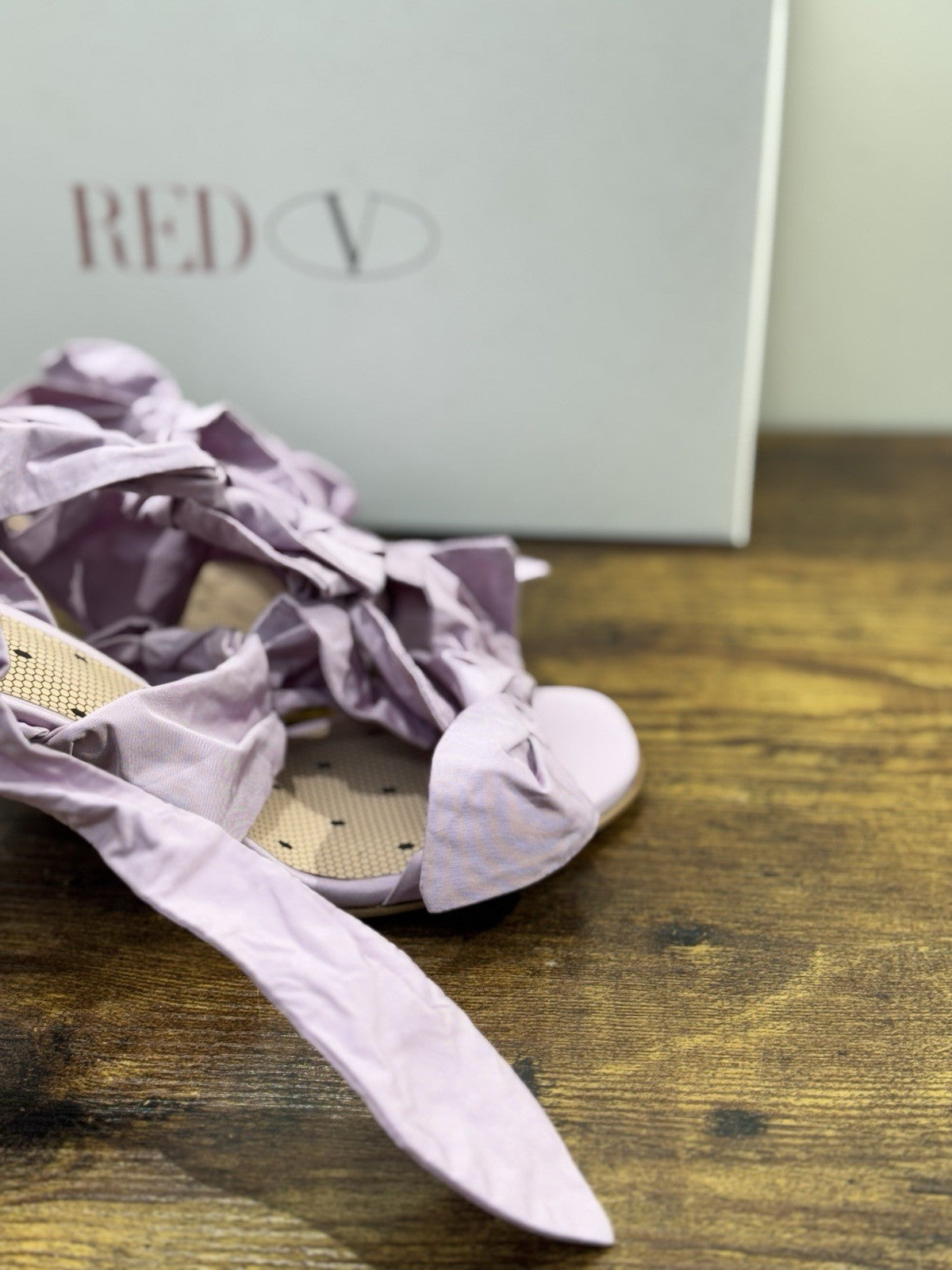 Red V Sandalo Sorbet  Luxury Sandal Valentino Donna 37.5