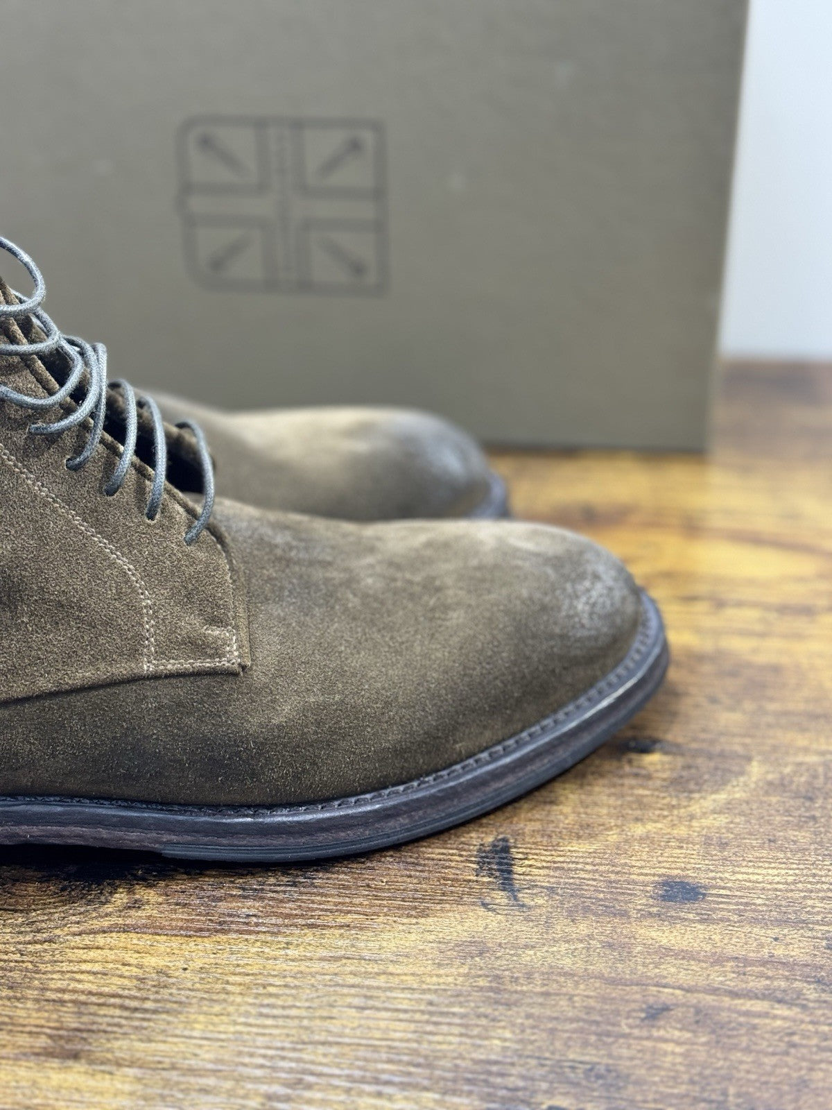 Pantanetti Polacco    Uomo Pelle Suede  Casual Luxury Men Shoe 41