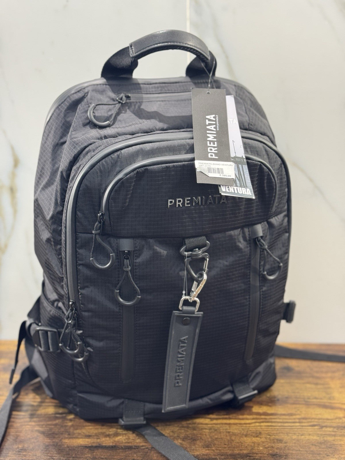 Premiata Zaino Ventura 2115 Casual Backpack Premiata Nero Uomo
