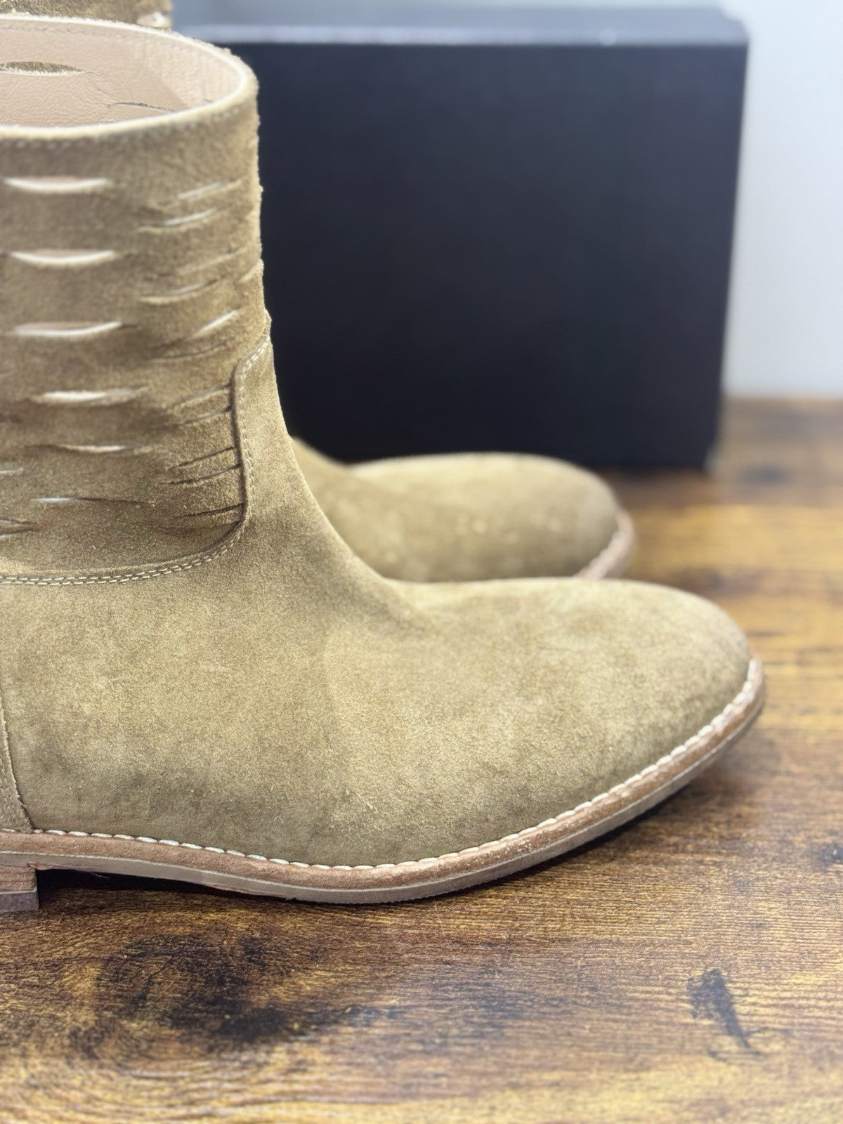 Strategia Stivaletto Suede Fango Casual Boot Strategia Donna 38