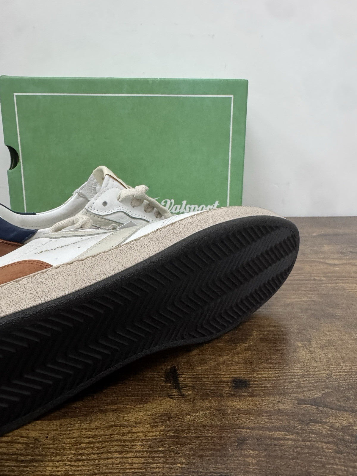 Valsport Davis  Sneaker Pelle Bianco Dust  Casual Uomo 43