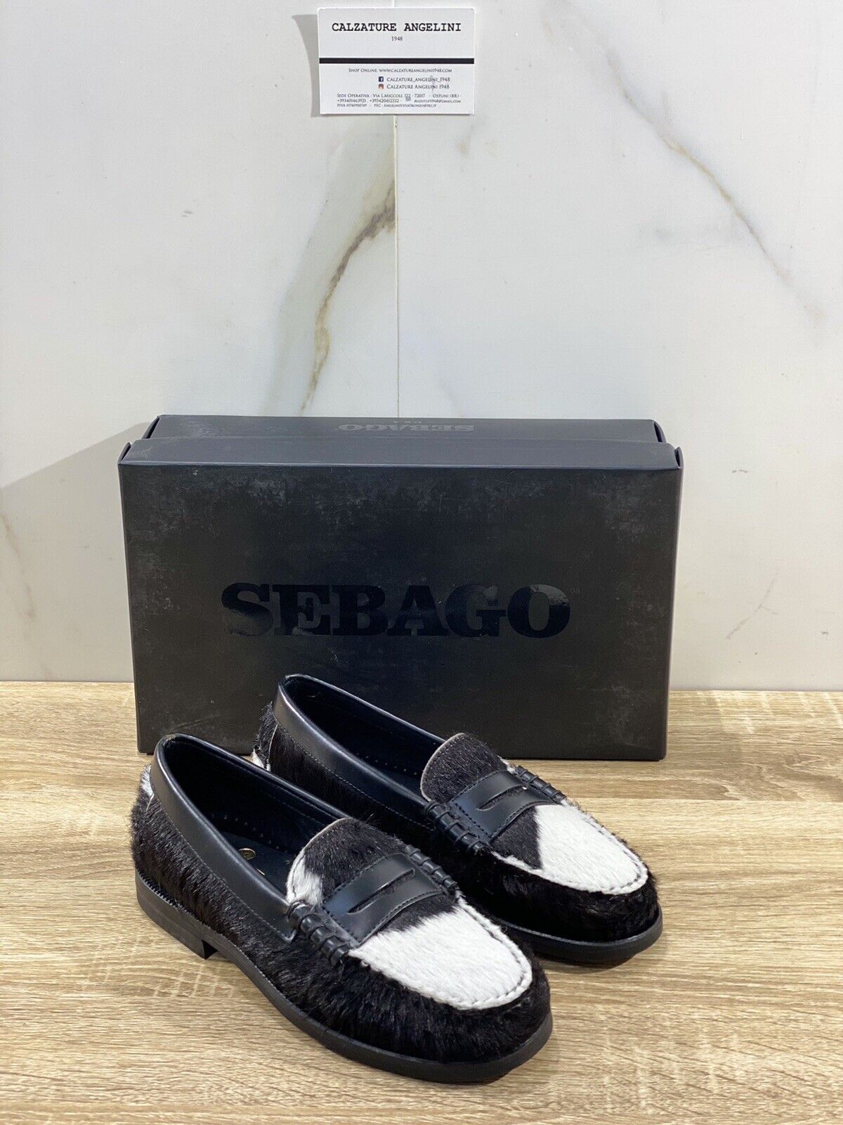 Sebago Mocassino Donna Dan Cow W Nero Pelle Casual Sebago Woman 35