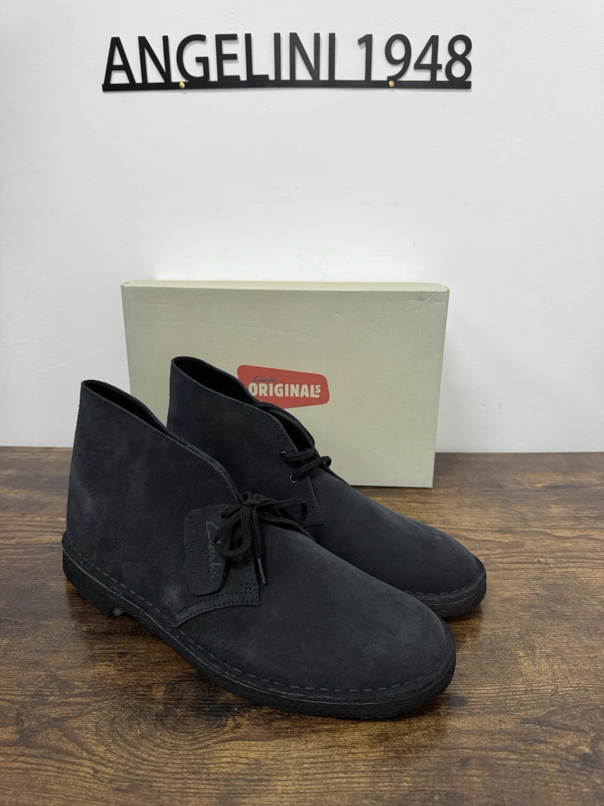 clarks desert boot Suede Navy    Causal Uomo 46