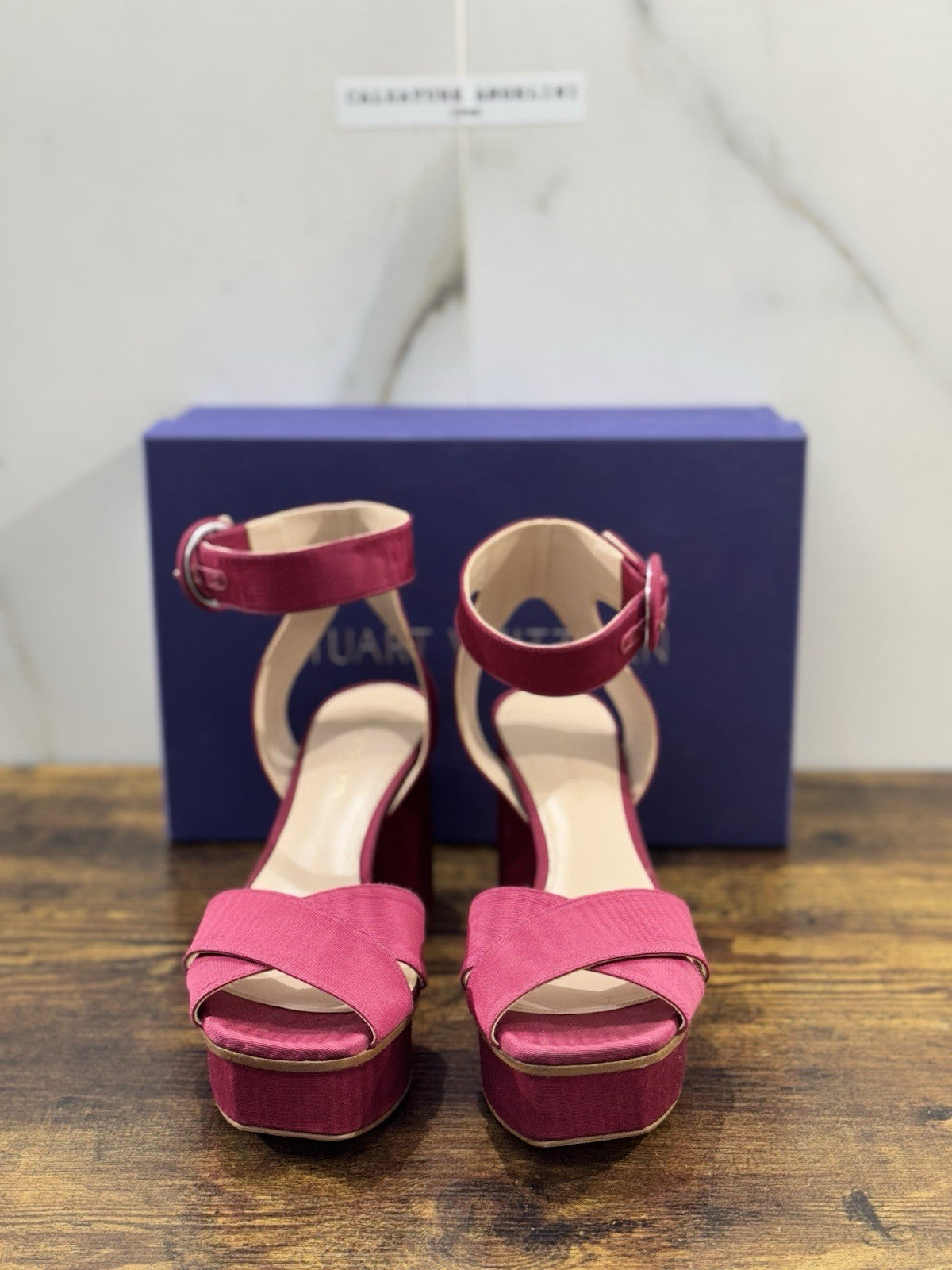 stuart weitzman Sandalo Donna Carmina   Bordo’   Luxury Woman  Donna 36