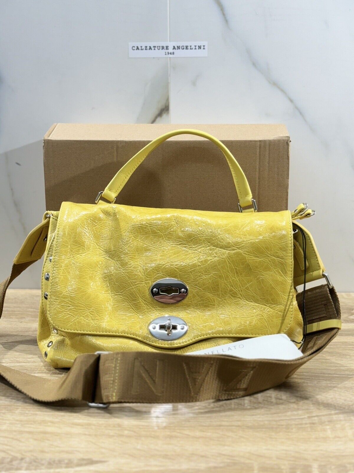 Zanellato Postina City Of Angels S Giallo Tuscan Luxury Zanellato Woman Bags