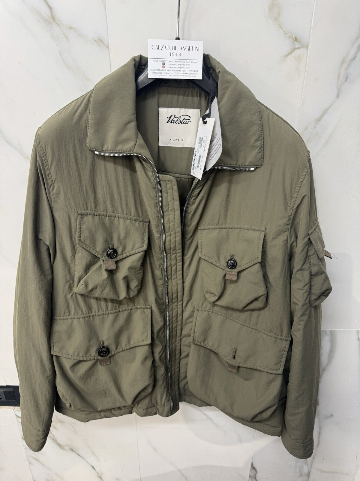 Valstar Field Jacket George Uomo Verde Militare Icon Military Winter Jacket 50