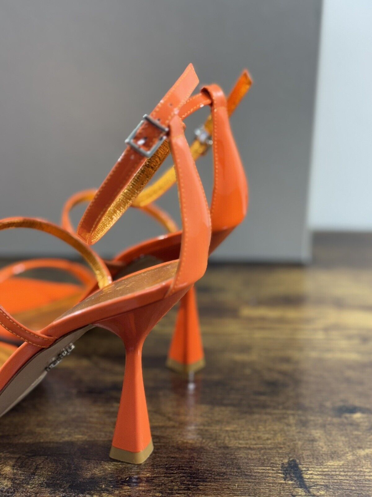 Sergio Levantesi Sandalo Donna Telen  Arancio         Luxury Woman Sandal 40