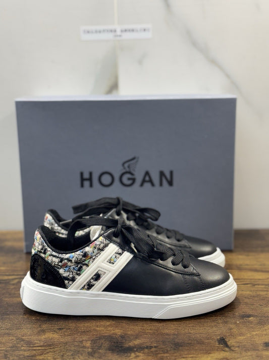 Hogan H365  Sneaker Pelle Nera   Casual Hogan Donna 35