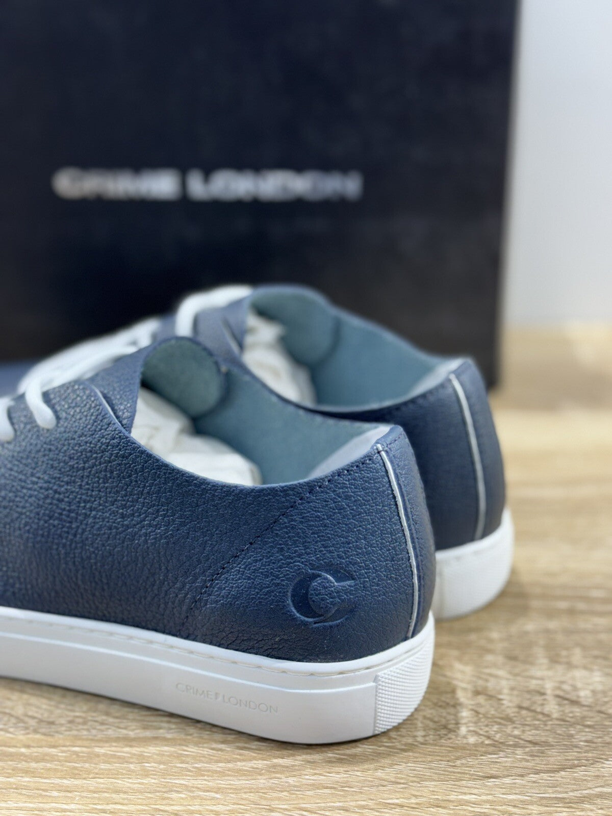 Crime London Sneaker Uomo Row Low       Pelle  Casual Men Shoes 40