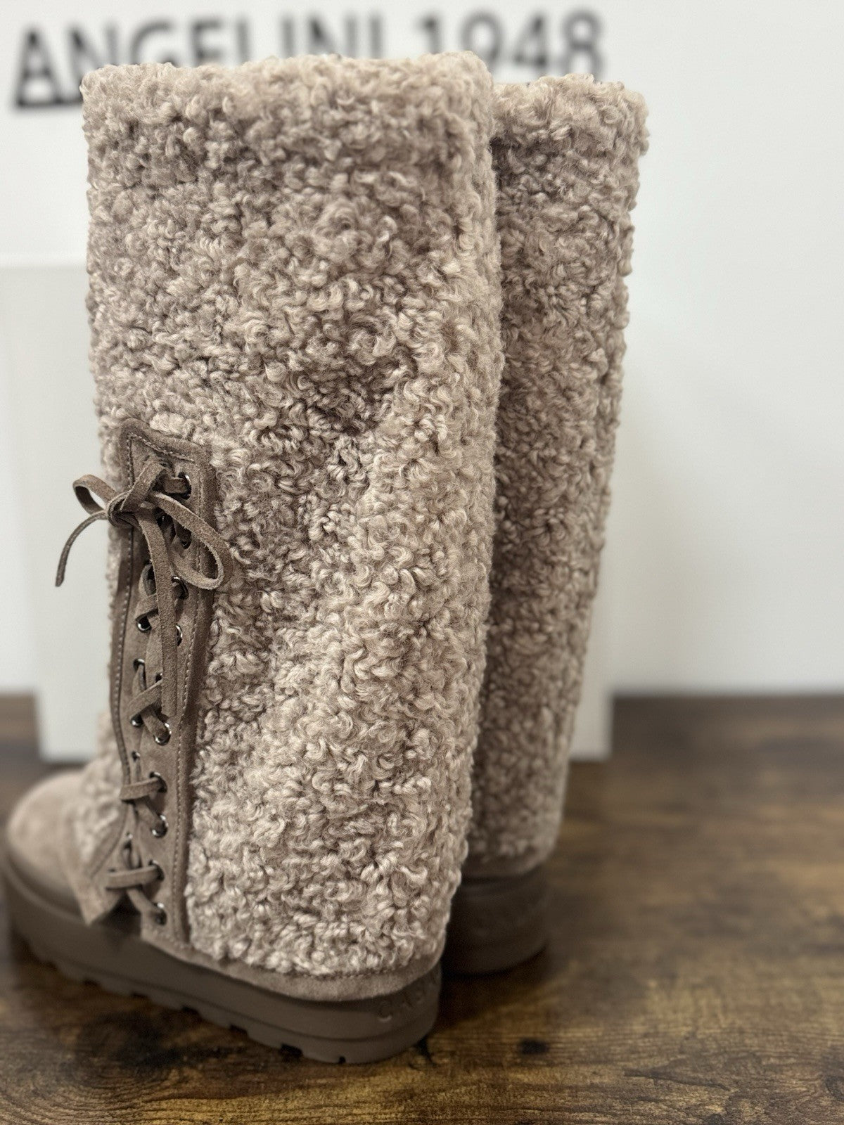 Casadei Stivale New Double Face Renna Caribou Zeppa Casadei Donna 40