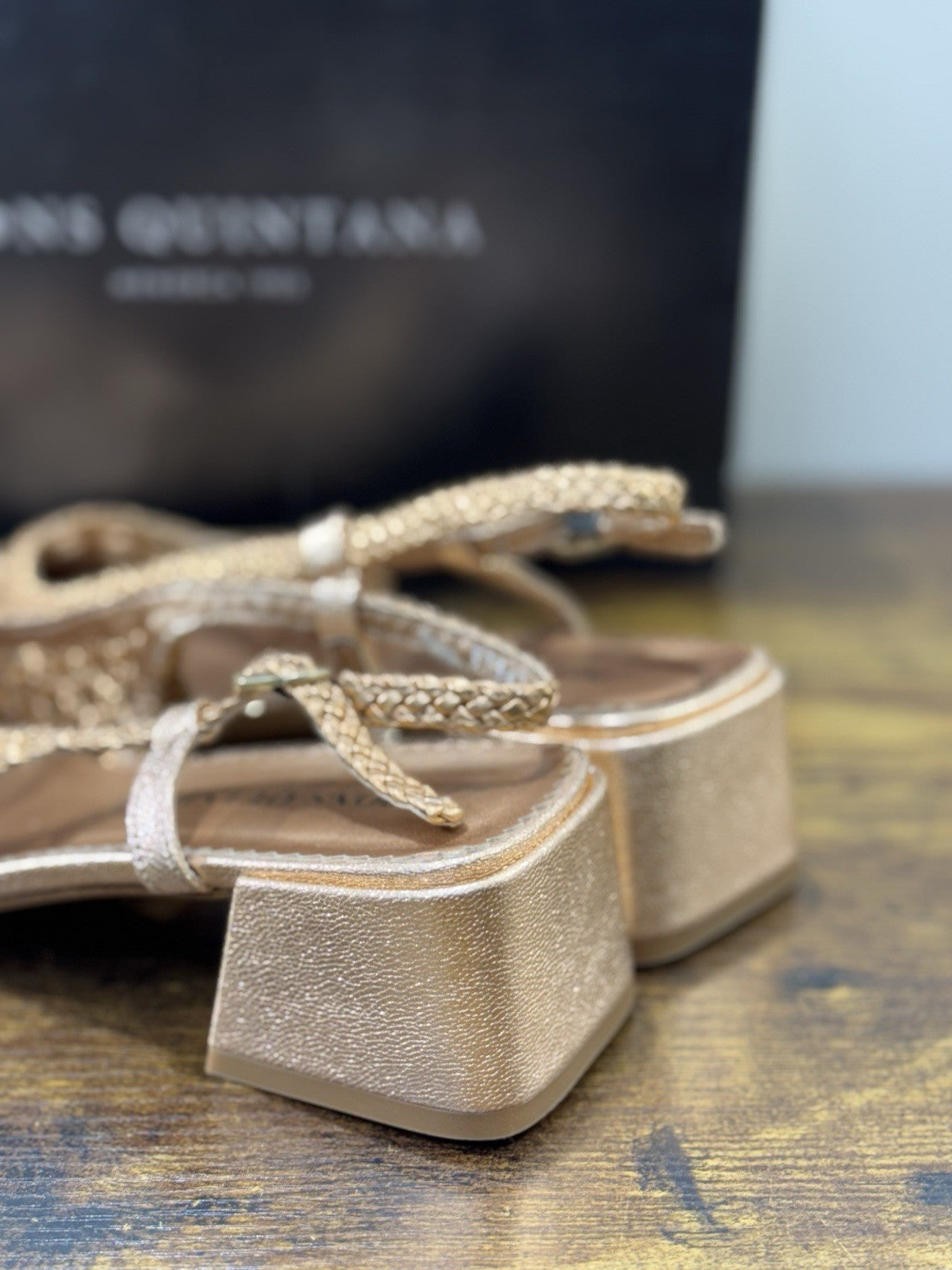 Pons Quintana Sandalo Sling Back Oro  Con Tacco   Casual Pons Quintana Donna 39