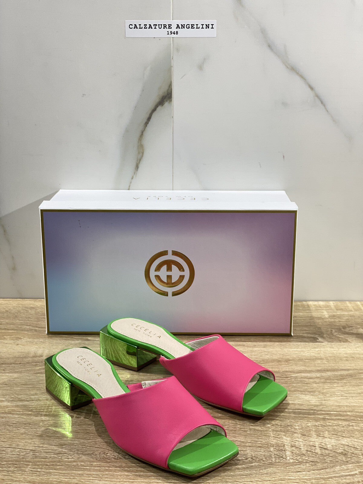 Cecelia New York Sandalo Ciabatta Donna Mix Color Casual Luxury Woman Sandal 36