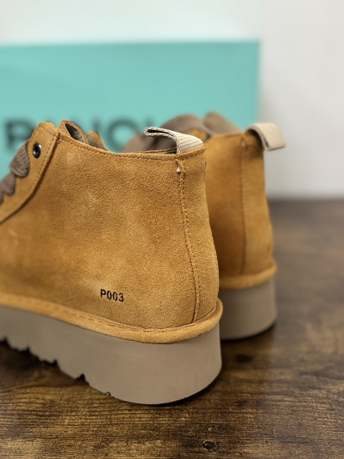 Panchic Ankle Boot Suede Curry Casual Boot Panchic Donna 41