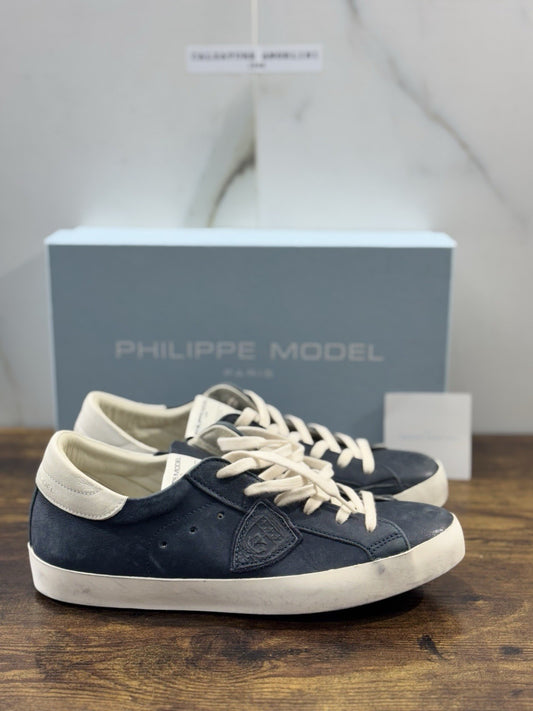 Philippe Model  Paris L u Pelle Blu  Bianca Casual Uomo 40