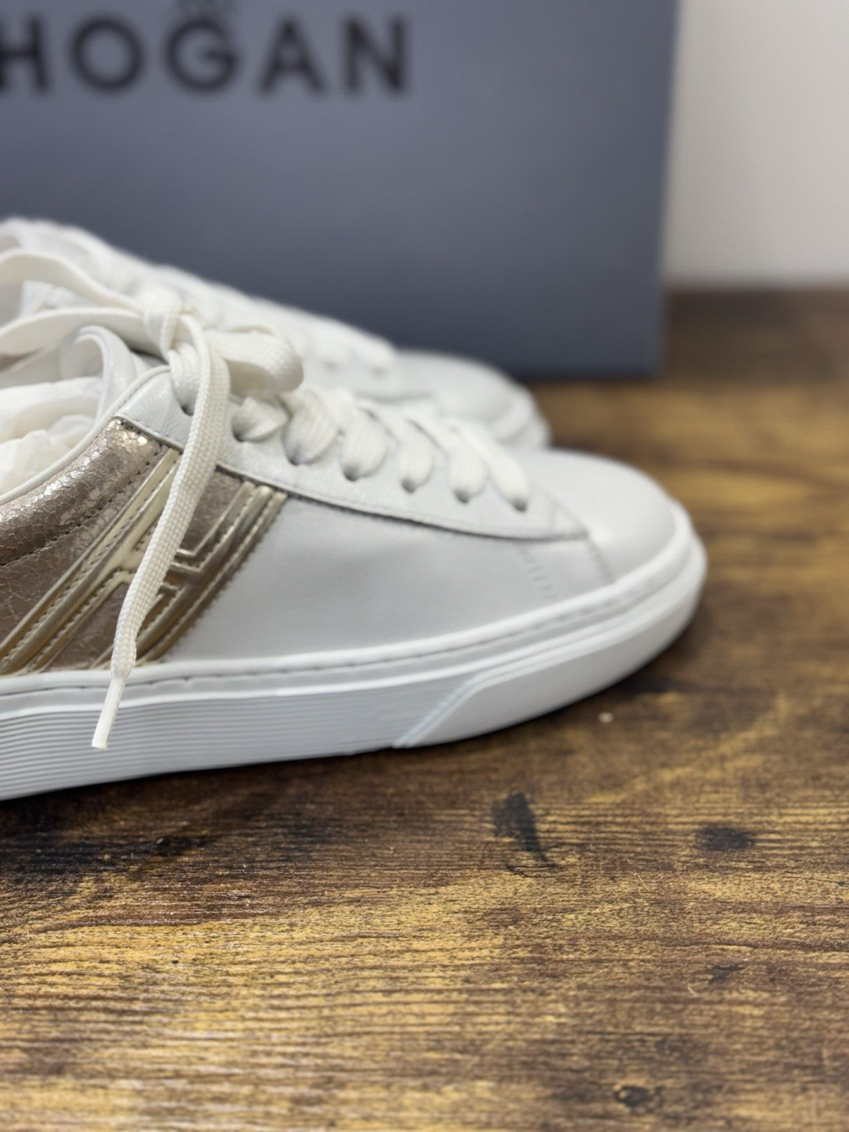 Hogan H365  Sneaker Pelle Bianca  Casual Hogan Donna 35