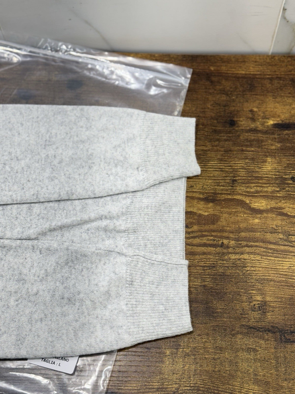 Val Di Chiama Maglione Misto Cashmere Girocollo Made In Italy Uomo L