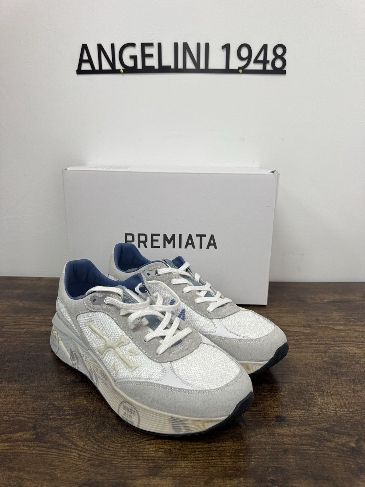 Premiata Moerun Sneaker Suede Grey Casual Premiata Uomo 45
