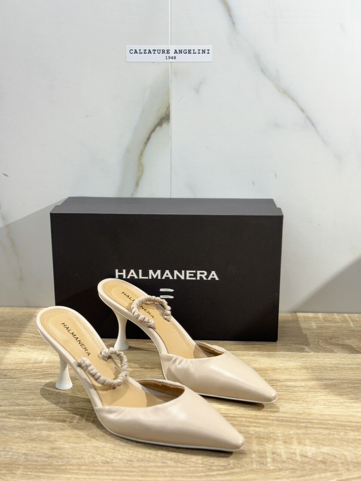 Halmanera Sandalo Donna Velia In Pelle Lino    Luxury Shoes 41