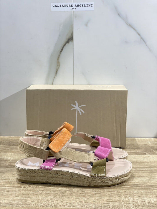 Manebi’ Sandalo Donna Espadrilles Multicolor Casual Summer Sandal 40