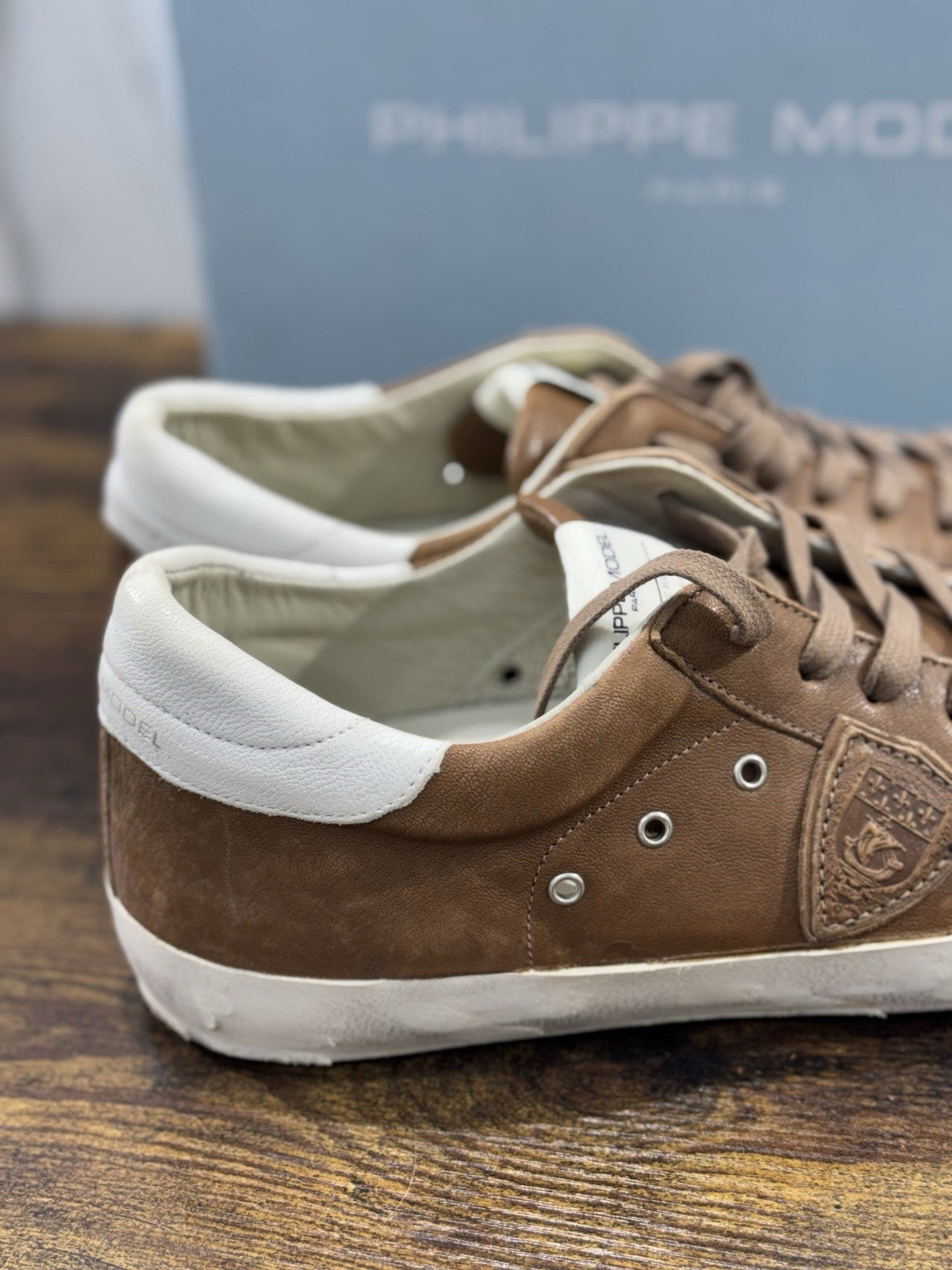 Philippe Model  Paris L u Pelle Cognac  Casual Uomo 44