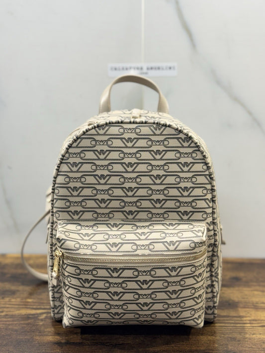 Emporio Armani Zaino Monogram  Beige Casual Armani Borsa Donna