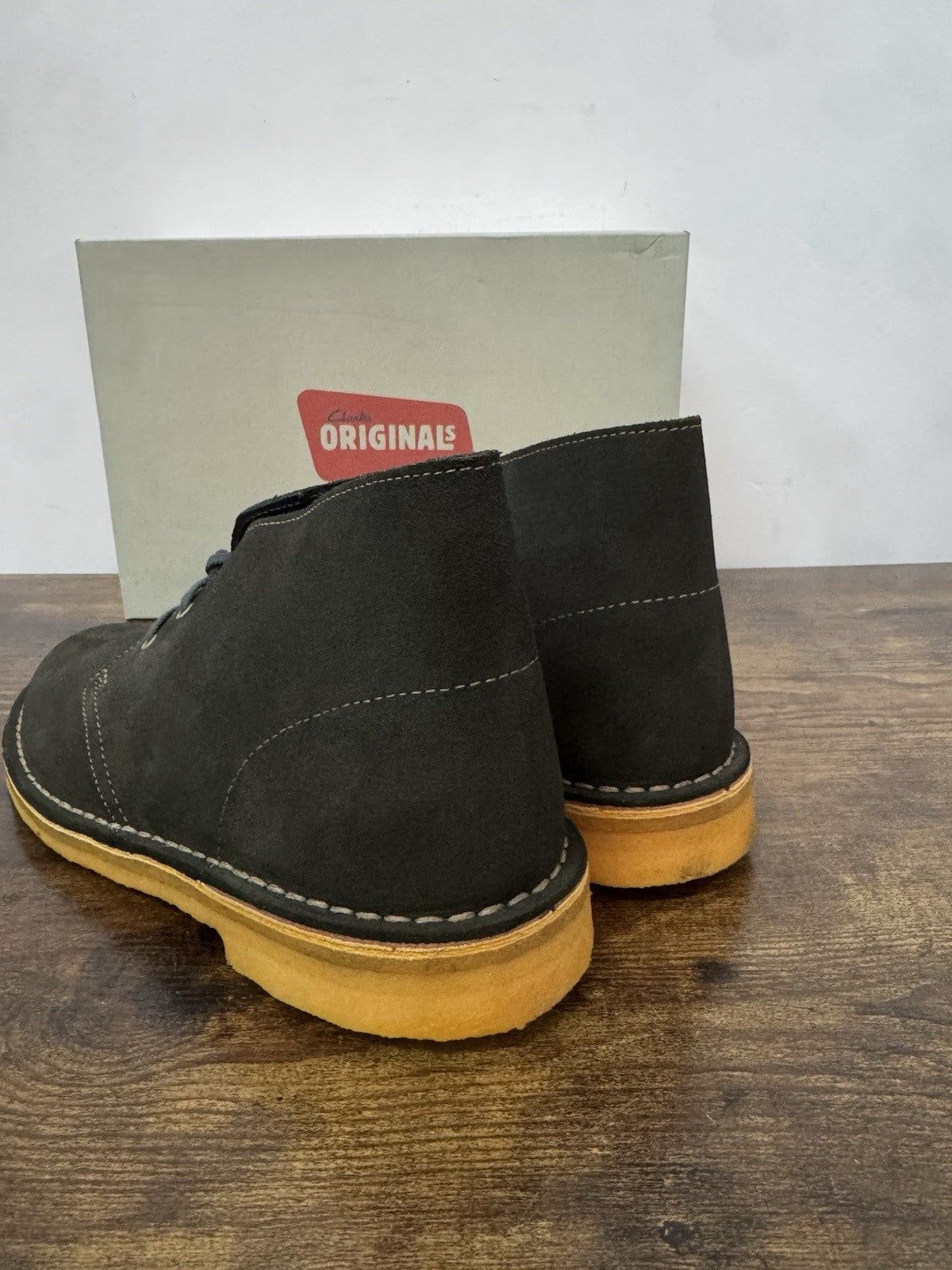 clarks desert boot Suede Loden Causal Uomo 40